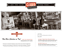Tablet Screenshot of closed4business.com